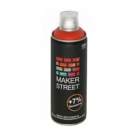 Краска в аэрозольном баллоне MAKERSTREET 400 мл Красный MS400-203