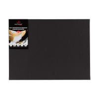 Холст грунтованный на подрамнике VISTA-ARTISTA 100% хлопок 30 х 40 см 240 г/м2 PERESLAVL BLACK EDITION мелкозернистый ACBF-3040