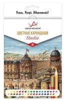 Набор цветных карандашей VISTA-ARTISTA Studio 36 цв VACPS-36