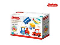 Контурный пазл Baby Toys "Транспорт" 5 карт. 15 элементов KOR-04118