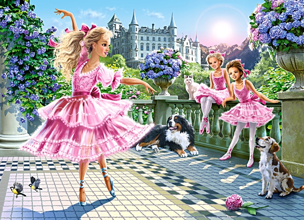Пазл Castorland 180 Ballet Dancers B-018222