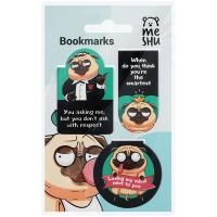 Закладки магнитные для книг 3 шт MESHU "Funny pag" RE-MS_46752