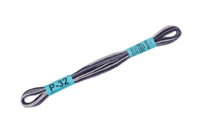 Нитки для вышивания GAMMA мулине меланж 8 м т.серый-св.серый MG-Р-32