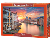 Пазл Castorland 500 VENICE AT SUNSET B-52479