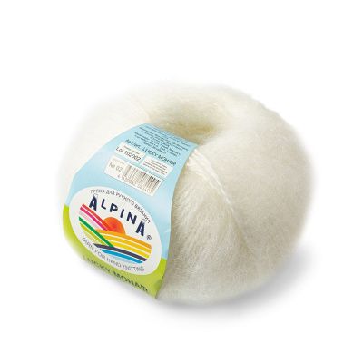 Пряжа ALPINA Lucky Mohair 60% кид мохер, 40% акрил 50 г 150 м ± 5 м