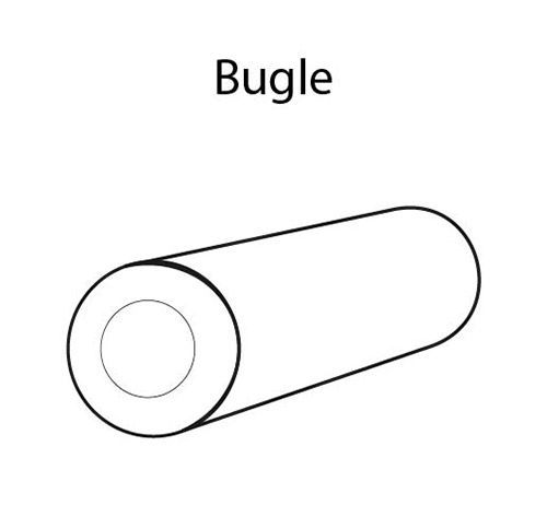 Бисер Япония TOHO BUGLE №4 3 мм 5 г №0347 синий TOHO-BUG-3-0347