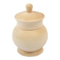 Заготовка для декорирования Mr.Carving Сахарница с горлышком 10.5 x 10.5 x 14.5 см липа DE-082