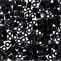 Бисер Япония TOHO 11/0 HEXAGON №1 2.2 мм 5 г №0049 черный TOHO-HEX-2.2-0049