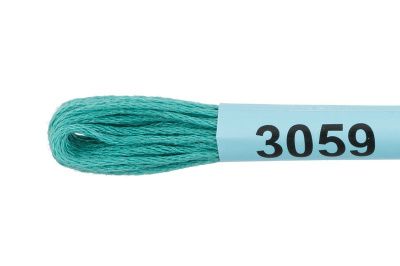 Нитки для вышивания GAMMA мулине (0820-3070) 8 м №3059 св.морская волна MG-3059