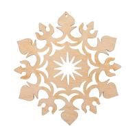 Заготовка для декорирования Mr.Carving Снежинка №1 d 8.5 см 0.3 см 0.3 см фанера ВД-1144