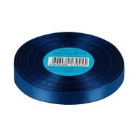 Лента атласная GAMMA 12 мм (1/2") 33 м ± 2 м №038 т.синий LEN-12-038
