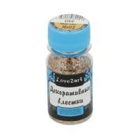 Декоративные блестки Love2art 15 г 1.5 x 0.2 мм № 02 св. золотой DPF-02