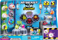 Игровой набор Moose MRBEAST LAB SWARMS "Большая лаборатория с 22 фигурками" UT-25011