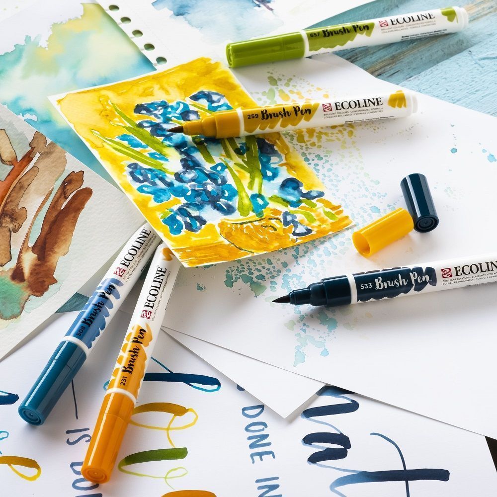 маркеры акварельные Ecoline маркеры акварельные Ecoline