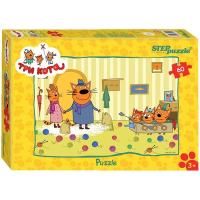 Пазл Step Puzzle 60 "Три кота" RE-81152