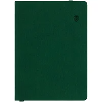 Записная книжка А6 80л. Greenwich Line "Classic. Olive" ЛАЙТ, кожзам, с резинкой, фактурное тиснение, блок в клетку RE-NA6_50596