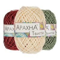 Пряжа ARACHNA Twiggy 100% целлюлоза 50 г 80 м