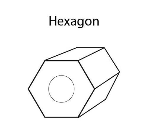 Бисер Япония TOHO 11/0 HEXAGON №3 2.2 мм 5 г №0147 св.молочный/перл TOHO-HEX-2.2-0147