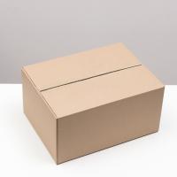 Коробка складная 40 х 30 х 20 см крафт SIM-7857642