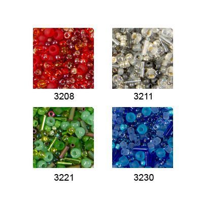Бисер Япония TOHO MIX 3 25 г №3230 фиолетово-голубой TOHO-MIX-3230