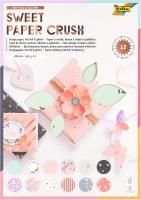 Бумага для творчества FOLIA Sweet Paper Crush 165 г/м2 A4, набор 12 дизайнов FL-11949