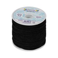 Шнур декоративный GAMMA 0.8 мм 50 ± 0.2 м №041 черный GCS-0.8-041