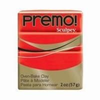 Полимерная глина Sculpey Premo 57 г красный кадмий PE02-5382