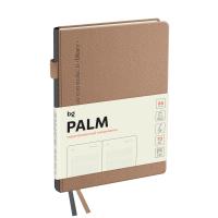 Ежедневник недатированный A6 136л. BG "Palm. Ecru pink" кожзам, твердый переплет, пудровый RE-DuA6_61322