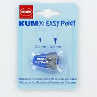 Точилка KUM Easy Point, два отверстия для тонких грифелей (2, 3 мм), контейнер KUM-1057112