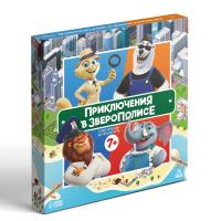 Настольная игра "Приключения в Зверополисе" 50 карт 7+ SIM-9148552