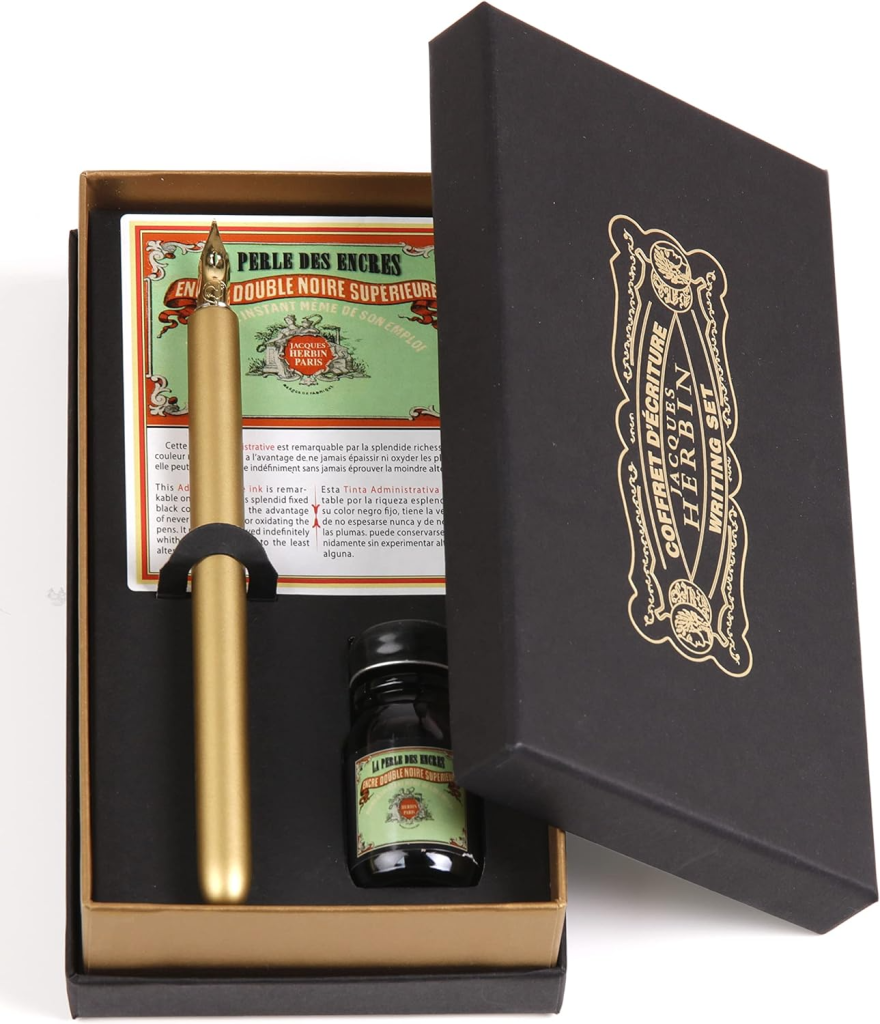Набор для каллиграфии J. Herbin «Traditional» Perle Noire.png