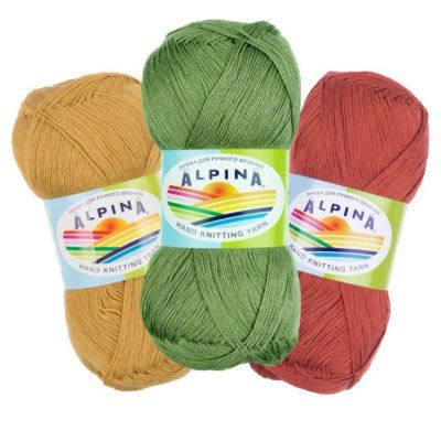 Пряжа ALPINA Viven 100% бамбук 50 г 400 м ± 15 м
