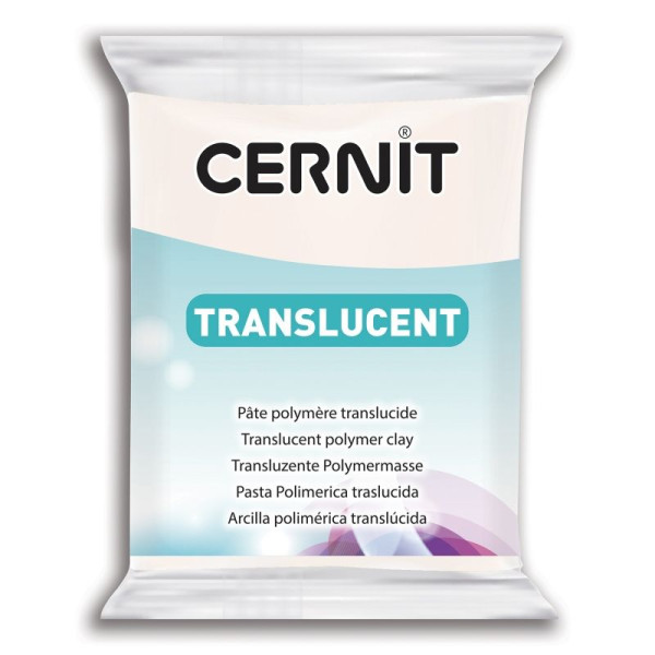 Пластика полимерная запекаемая CERNIT Translucent прозрачная 56 г (005 прозрачный) RH-CE0920056005