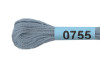 Нитки для вышивания GAMMA мулине (0207-0819) 8 м №0755 серо-голубой MG-0755