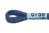 Нитки для вышивания GAMMA мулине (0207-0819) 8 м №0759 ярко-синий MG-0759
