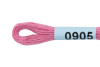 Нитки для вышивания GAMMA мулине (0820-3070) 8 м №0905 розовый MG-0905