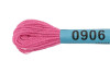 Нитки для вышивания GAMMA мулине (0820-3070) 8 м №0906 т.розовый MG-0906