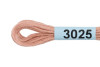 Нитки для вышивания GAMMA мулине (0820-3070) 8 м №3025 персик MG-3025