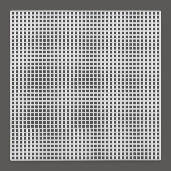 Канва GAMMA пластиковая 100% полиэтилен 1 шт 14 x 14 см "квадрат" большой KPL-11
