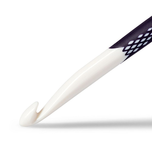 Крючок для вязания PRYM Ergonomics пластик d 12 мм 18 см 1 шт в картонной упаковке 218493