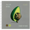 Скетчбук 60л. 150 x 150 мм MESHU "Avocadreams" 120 г/м2, на гребне RE-MS_44873