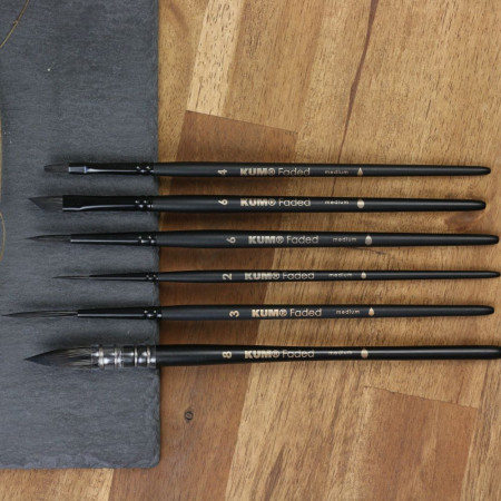 Кисть лайнер KUM Faded Liner синтетика №2 KUM-5150019