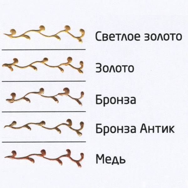 Контур по стеклу туба 20 мл Бронза антик 1609133