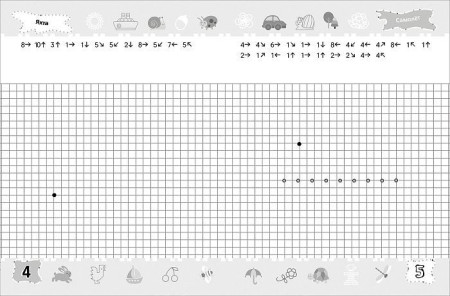 Тренажер-пропись. Графические диктанты 6-7 лет ROS-37938