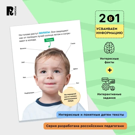 Книга: Тело человека. Первая энциклопедия малыша ROS-40707