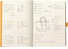 Блокнот RHODIA Goalbook A5 90 г/м2 120 л, в точку, мягк.обл., на резинке, морская волна RH-117807C
