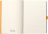 Блокнот RHODIA Goalbook A5 90 г/м2 120 л, в точку, мягк.обл., на резинке, морская волна RH-117807C