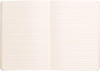 Блокнот RHODIARAMA Softcover A5 90 г/м2 80 л, в линию, на резинке, серебро RH-117401C