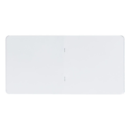 Записная книжка 170 x 170 мм 40л. MESHU "Chillbook" 80 г/м2 на скрепке, soft-touch, выб. УФ-лак, без линовки RE-MS_53370