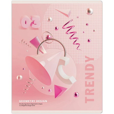 Тетрадь 48л. A5 клетка ArtSpace "Стиль. Trendy" эконом RE-Т48кС_42946